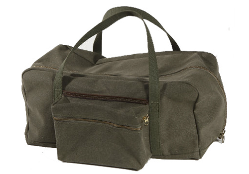Custom Leather Duffle Bag